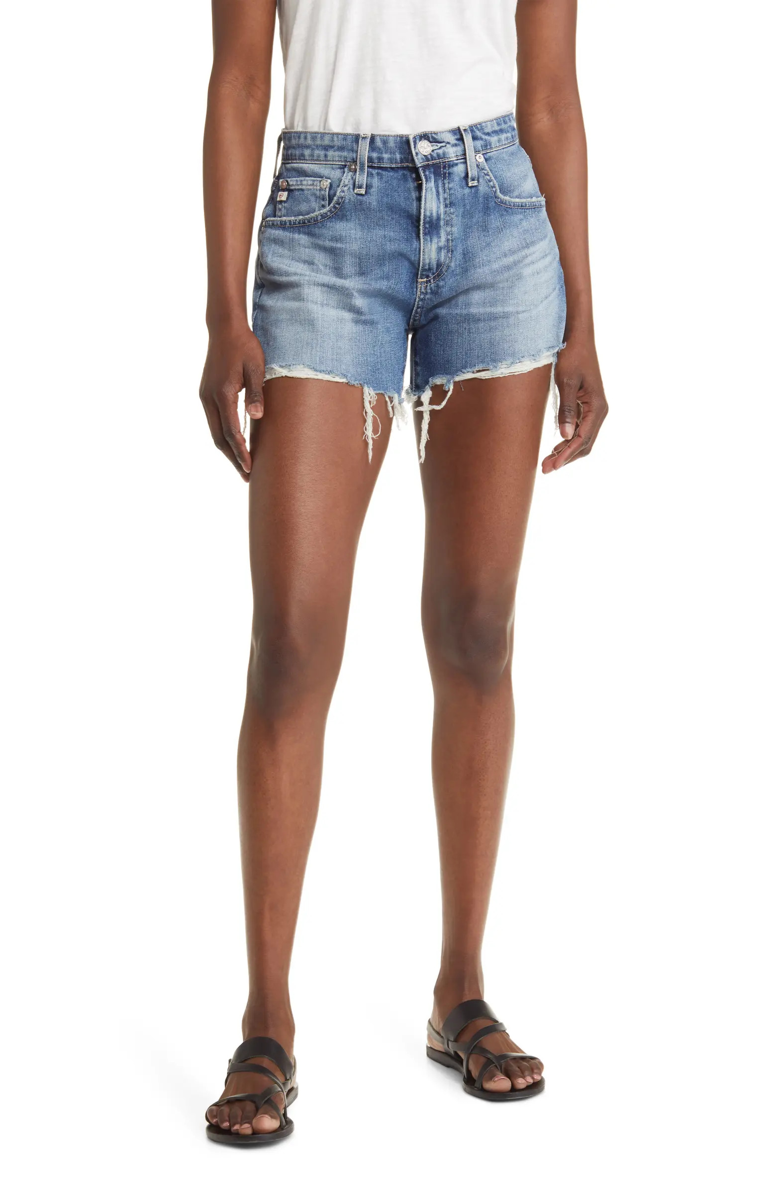 Hailey Cutoff Denim Shorts | Nordstrom