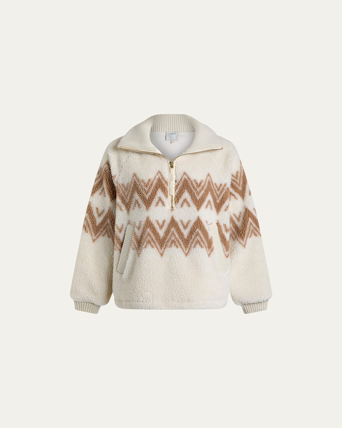 Henrik Half-Zip Sherpa Pullover | Bergdorf Goodman