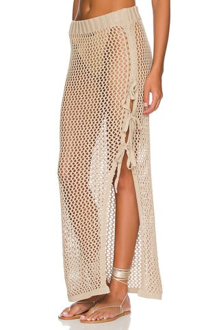 BEACH RIOT Deborah Skirt in Tan from Revolve.com | Revolve Clothing (Global)