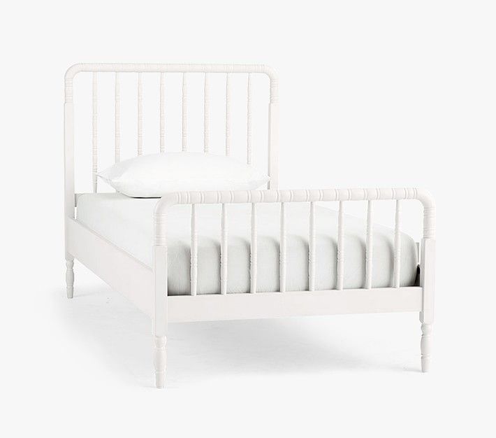 Elsie Bed, Full, Simply White, In-Home Delivery | Pottery Barn Kids