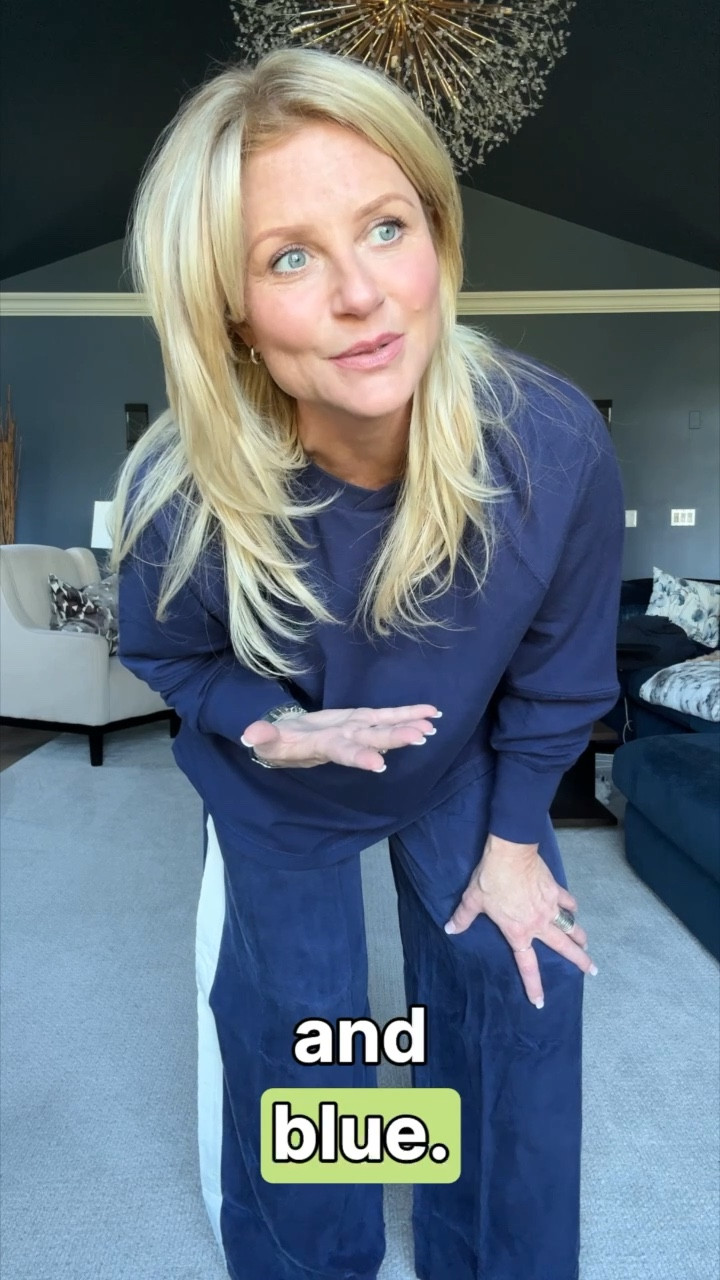 More comfy clothes! I LOVE this colour! I actually wore this outfit to the Keith Urban concert. I may have been the only one not wearing plaid but I didn’t care. 😂 
I dressed it up with funky jewelry and a cross body bag. Comfortable and put together. 

@americaneagle #over50style #over40style 

#LTKcanada #LTKover50style #LTKstyletip