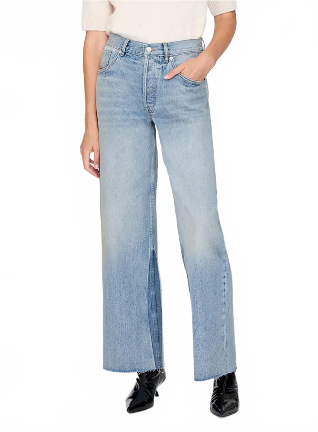 Women's Manon Jean In Light Blue | Shop Simon