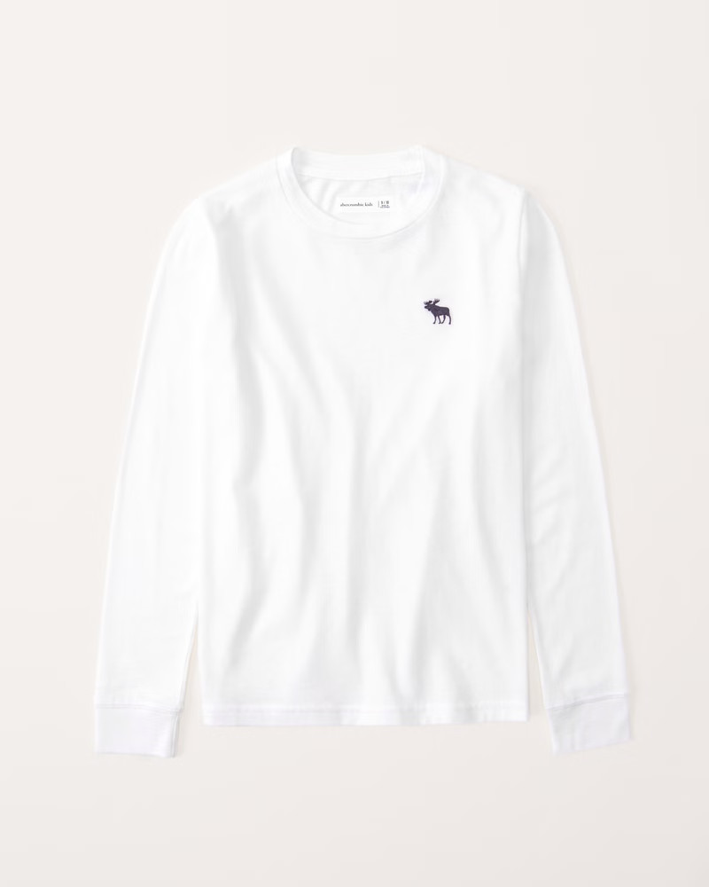 classic long-sleeve icon tee | Abercrombie & Fitch (US)