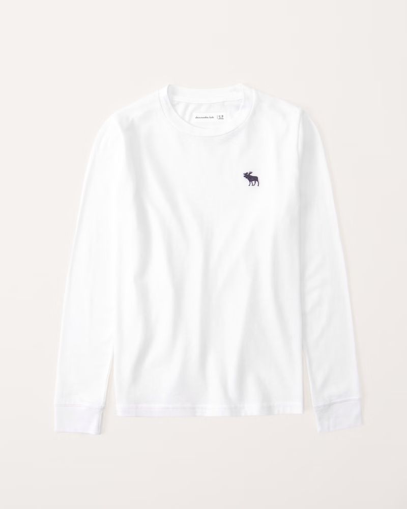 classic long-sleeve icon tee | Abercrombie & Fitch (US)