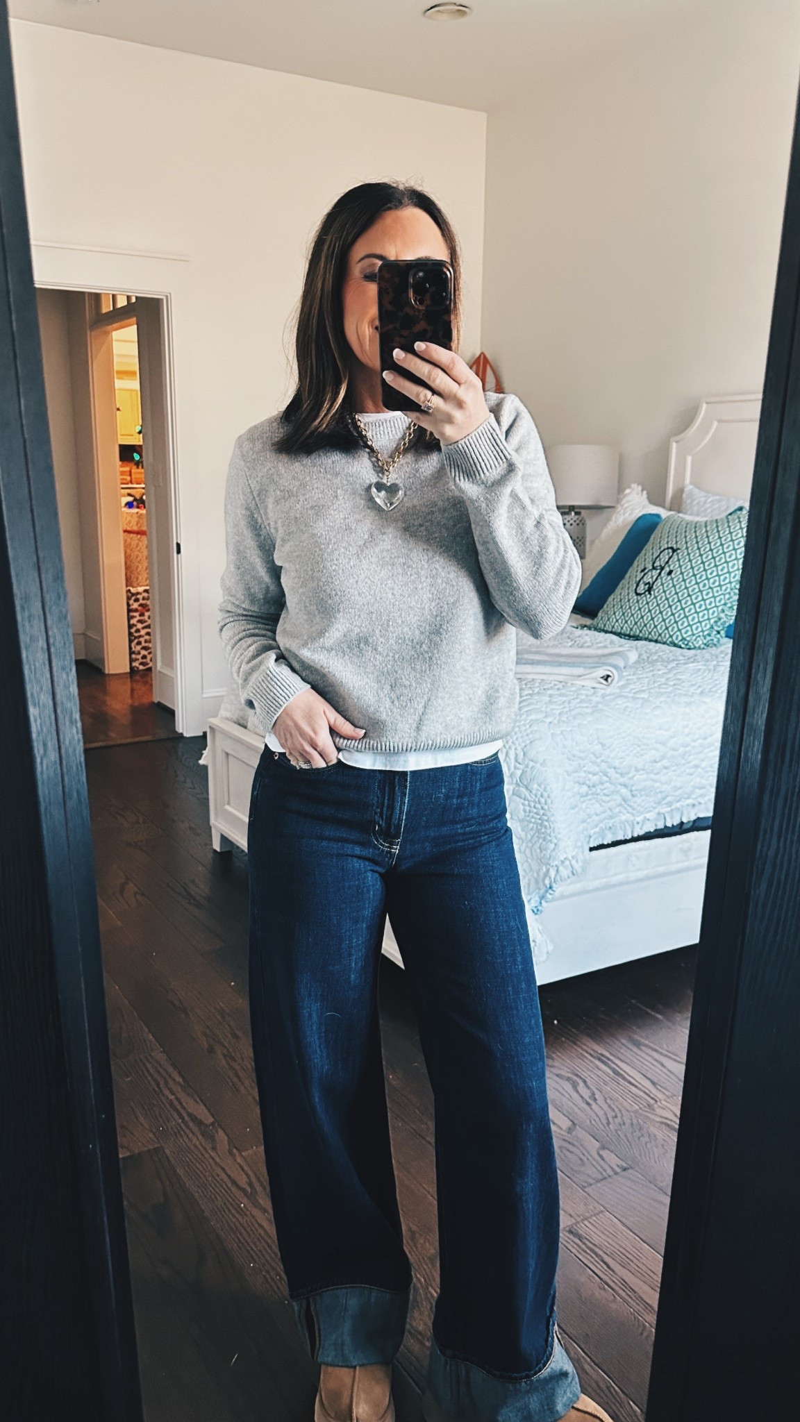 Running errands OOTD! 
Wearing size 26 in jeans and small sweater. 
I sized up a half size in Ugg’s to wear them with socks. 

#LTKootd #LTKOver40 #LTKFindsUnder50