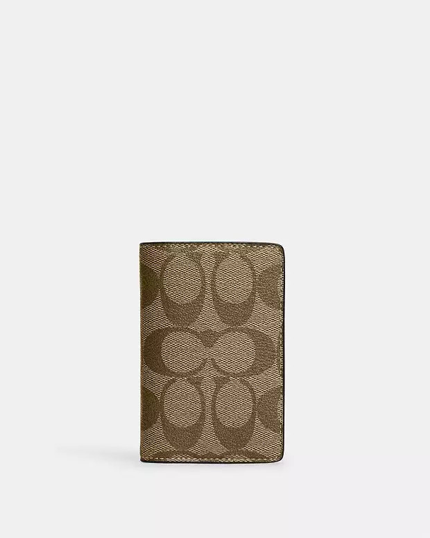 Id Wallet In Signature Canvas | Coach Outlet US
