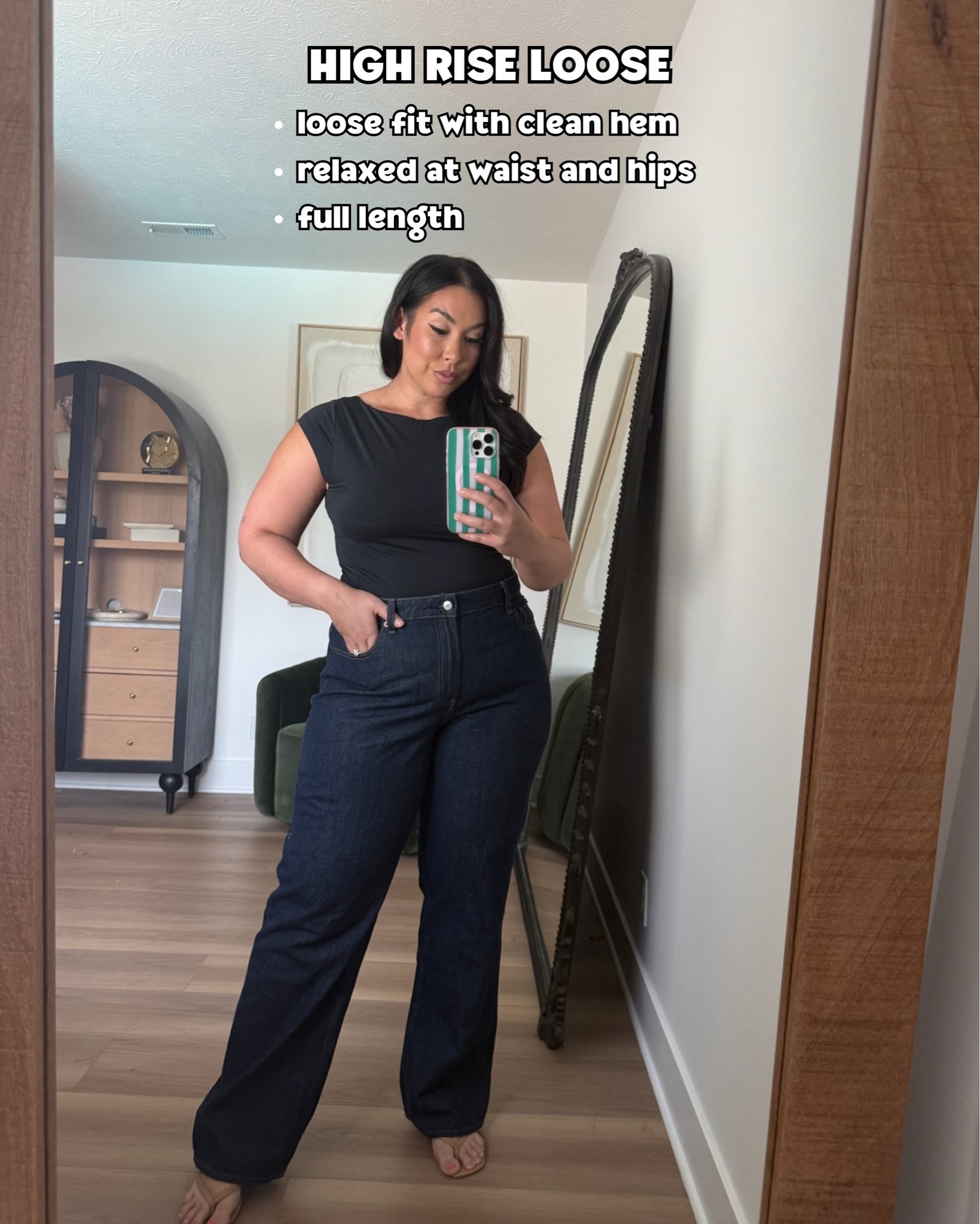 A darker wash denim you NEED in your closet! TTS size 33

Midsize fashion, ootd, denim haul, outfit inspo

#LTKootd #LTKMidsize #LTKSeasonal