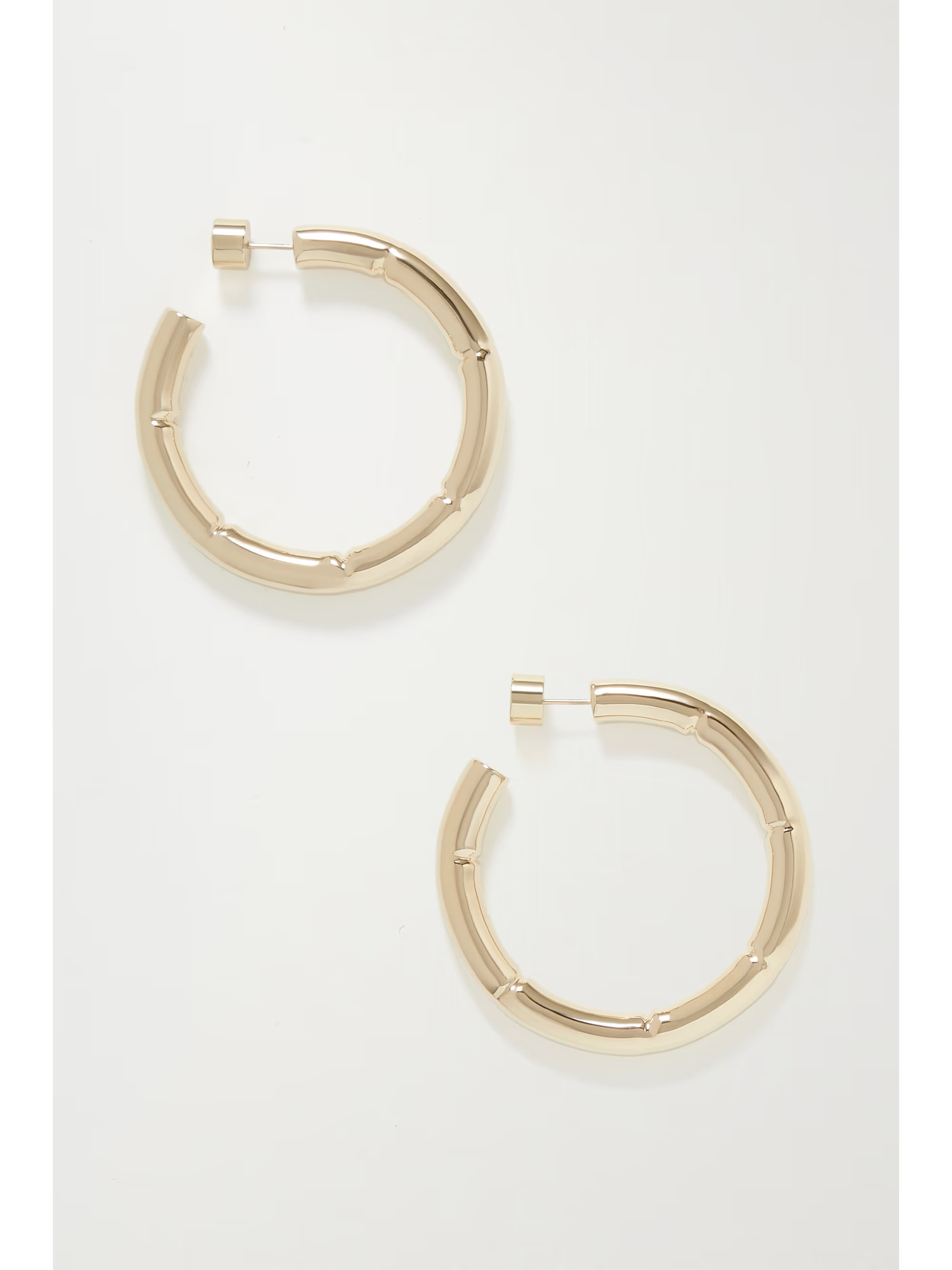 Baby Drew gold-plated hoop earrings | NET-A-PORTER (US)