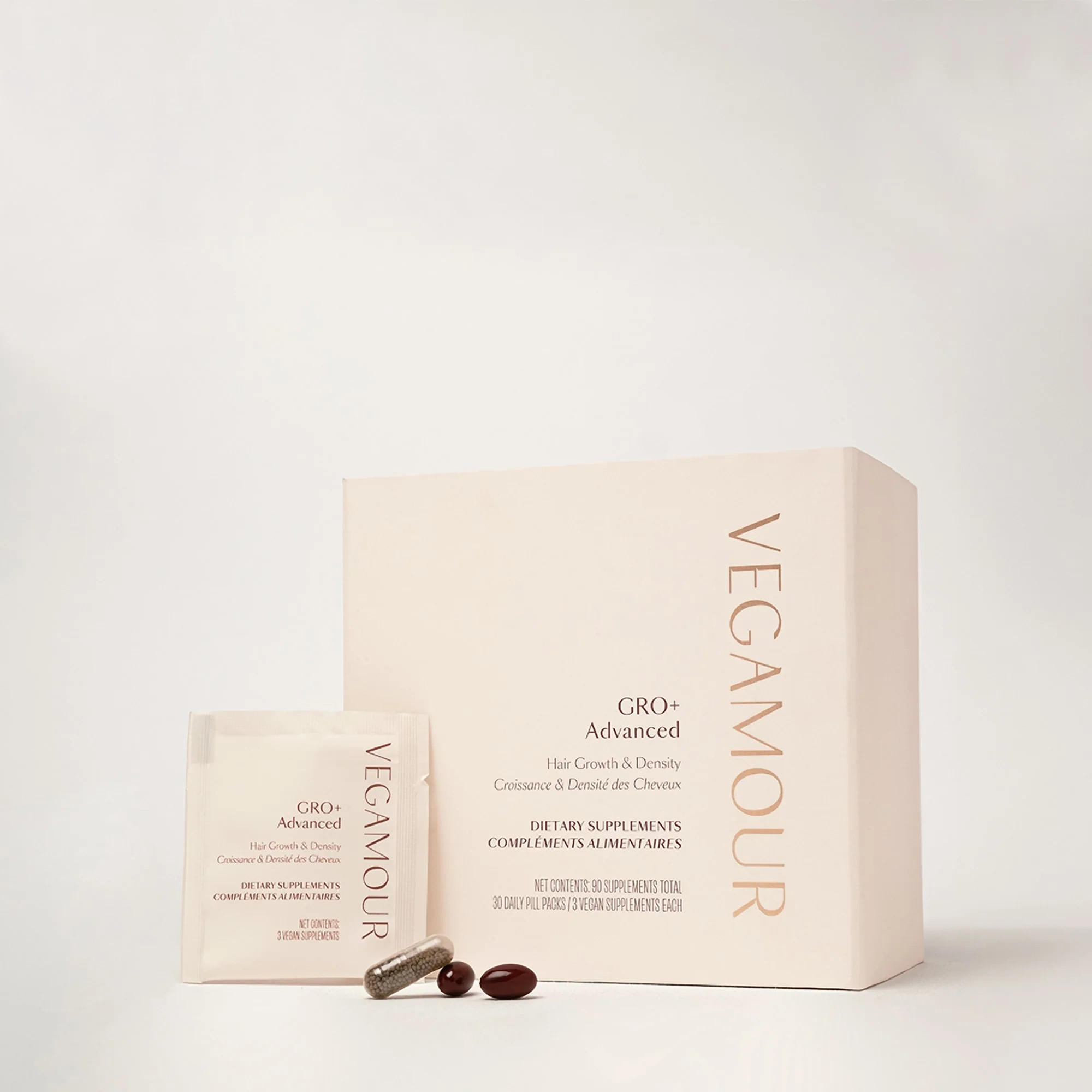 GRO+ Advanced Hair Growth & Density Supplements | Vegamour