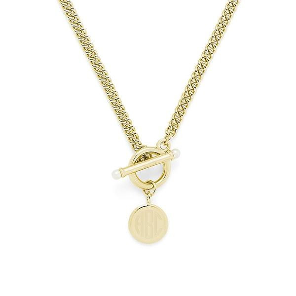Stella Pearl Toggle Necklace | Brook & York Jewelry 