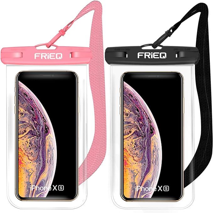 FRiEQ Waterproof Case 2 Pack for iPhone 11 / iPhone 11 Pro Max Xs Max XR XS X 8 7 6S Plus, Samsun... | Amazon (US)