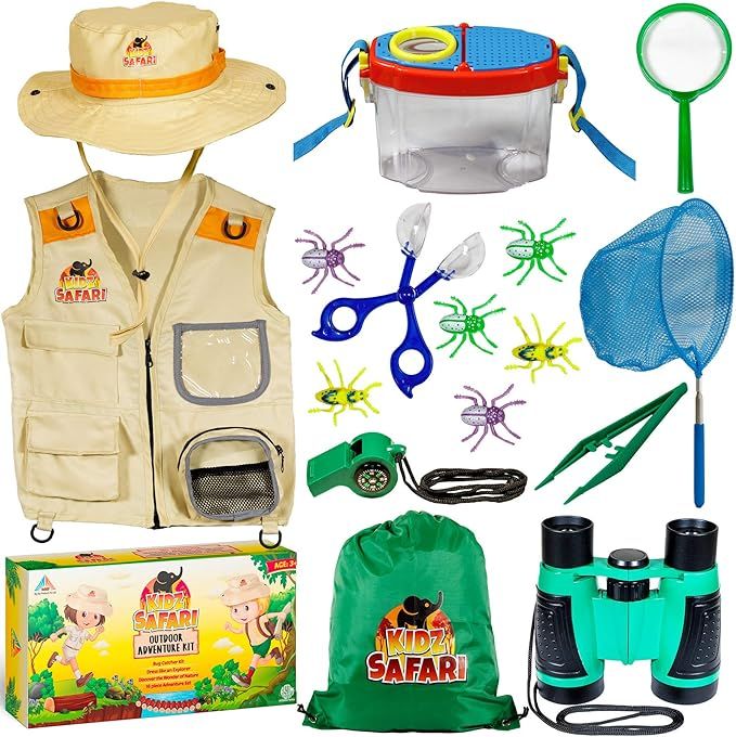 OzBSP Kids Outdoor Adventure Kit. Kids Explorer Kit. Nature Exploration Toy for Boys Girls. Bug C... | Amazon (US)