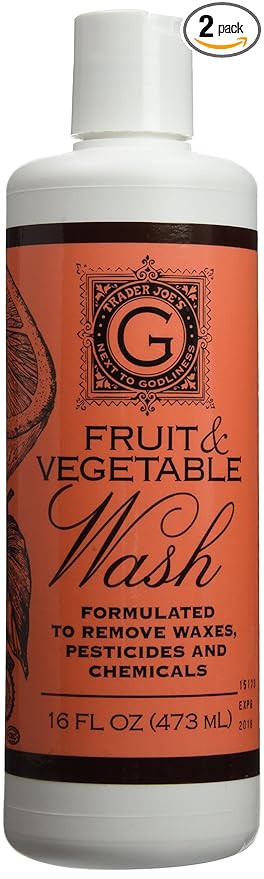 Trader Joe's Fruit and Vegetable Wash - 2 Pack | Amazon (US)