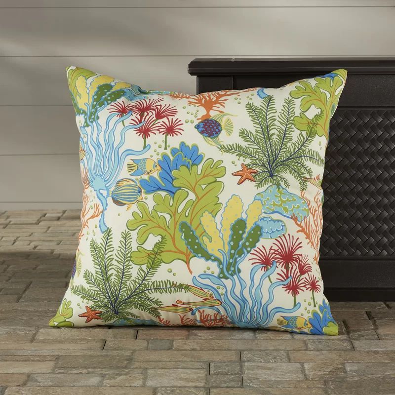 Evadne Indoor/Outdoor Floor Pillow | Wayfair North America