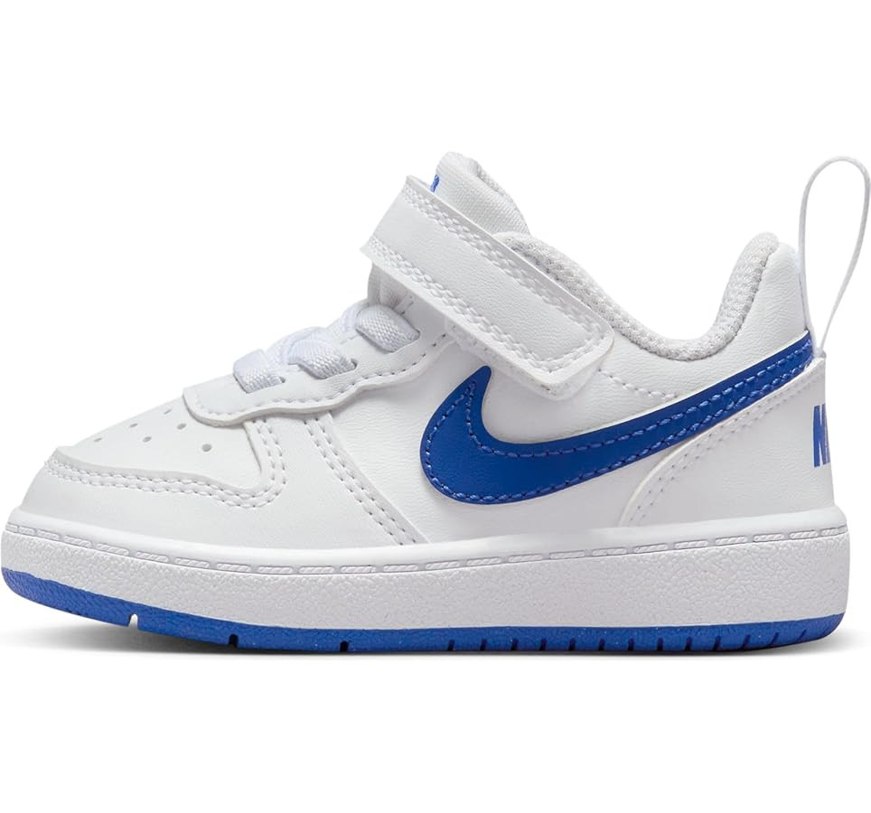 Nike Court Borough Low Recraft Baby/Toddler Shoes (DV5458-110, White/Hyper Royal) Size 7 | Amazon (US)
