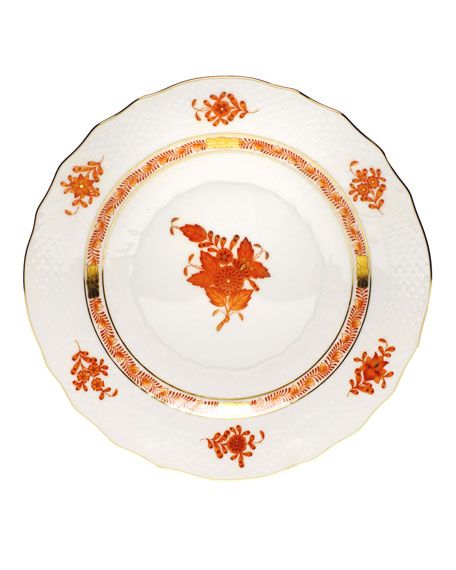 Herend Rust Chinese Bouquet Salad Plate | Bergdorf Goodman