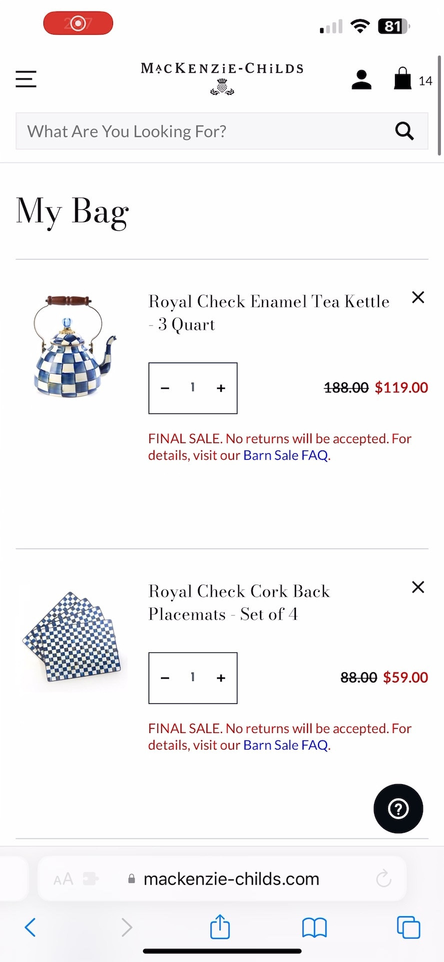 Today is the last day of the Mackenzie Childs Barn sale so I rounded up my favorite royal check items! The team kettle, severing ware, and little things you can use in so many different ways! If you especially live hosting now is the time to stock up!  

#LTKFind #LTKsalealert #LTKhome