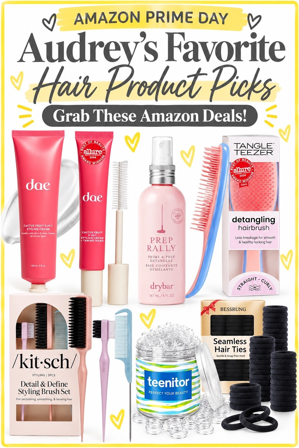 Amazon prime day deals.
My favorite hair product picks