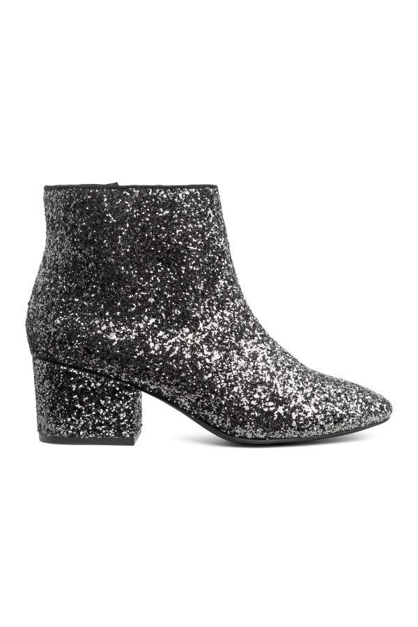 Glittery Ankle Boots | H&M (US)