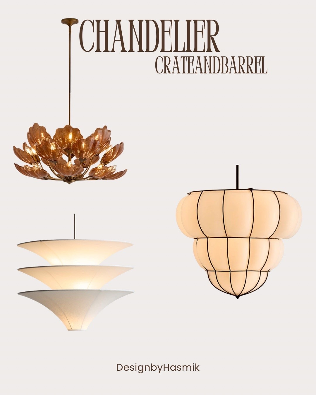 Chandelier from @Crate & Barrel

#LTKHome #LTKActive #LTKSaleAlert