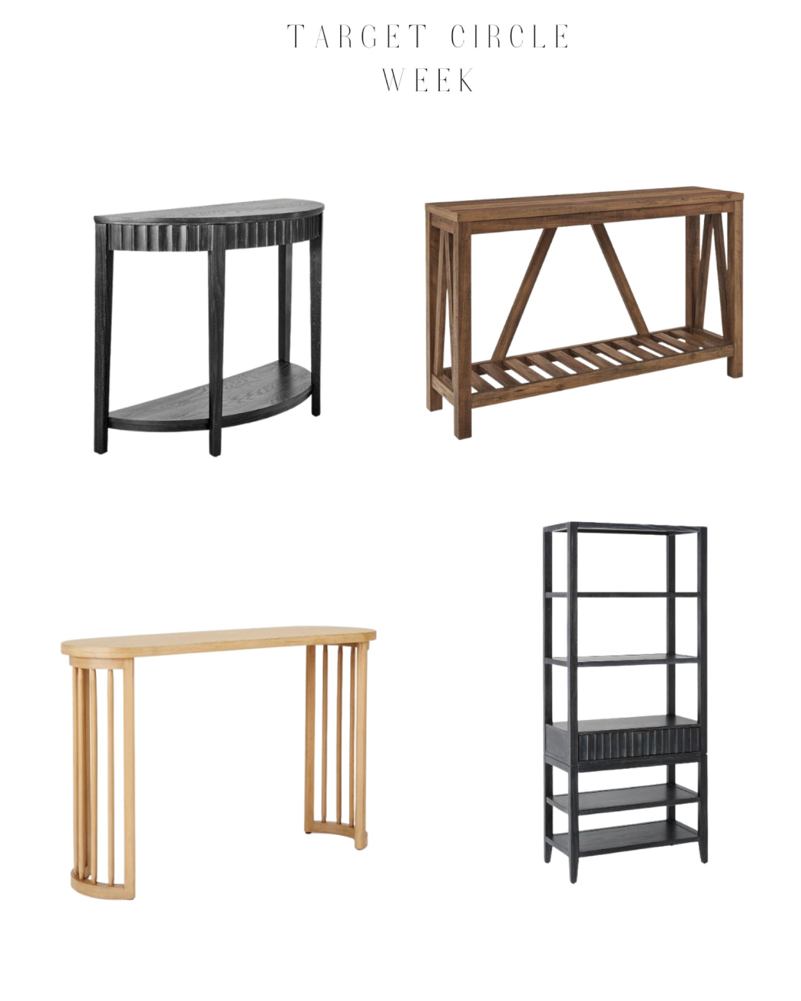 More from target circle week!

Target circle week, target sale alert, target finds, target home, home decor, cabinets, console tables, home finds, budget friendly home, affordable finds 

#LTKU #LTKhome #LTKsalealert