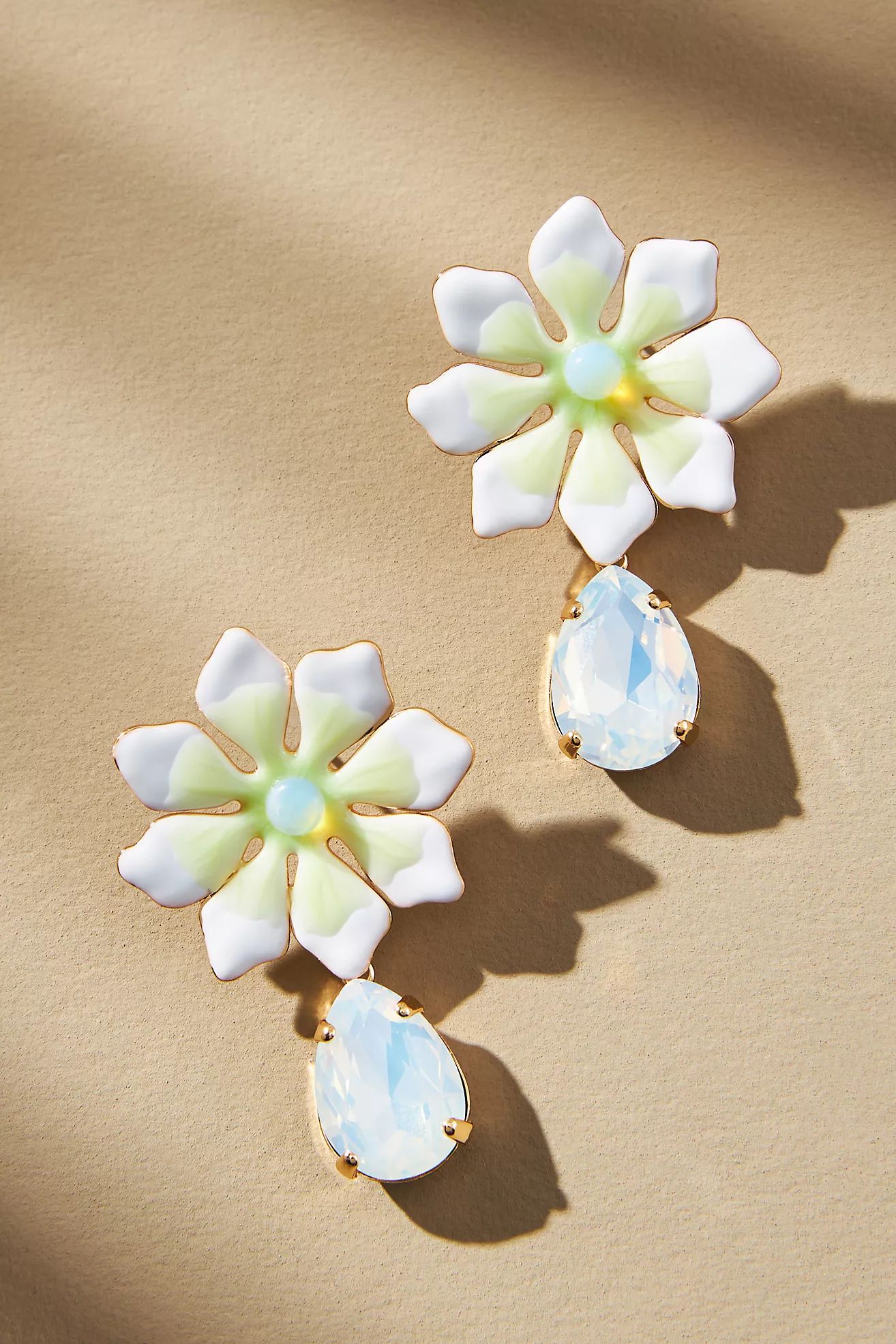 Floral Teardrop Earrings | Anthropologie (US)