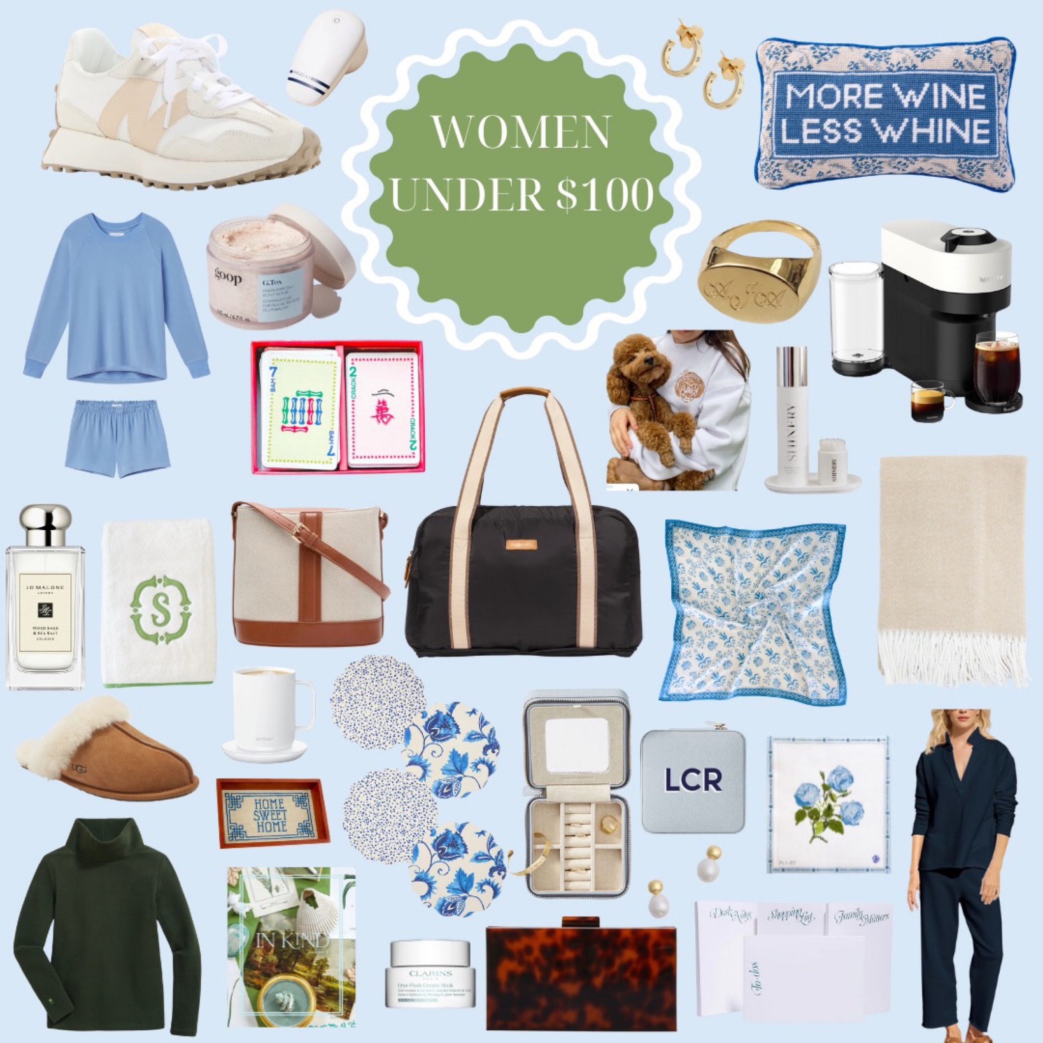 Christmas and holiday gifts for women under $100. If you’re struggling with what to get your sister, girlfriend, sister-in-law, or any lady on your shopping list these are my favorite recommendations under $100. 

Christmas gifts, giftguide, gift guide, under 100, gifts for her, gift ideas, holiday gifting 

#LTKHoliday #LTKGiftGuide #LTKFindsUnder100