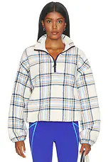 BEACH RIOT BLOUSON SHERPA LEONA en Chocolate Bar. Taille L | Revolve Clothing (Global)