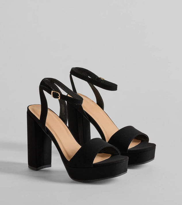 Ready To Slay Platform Heels | Windsor Stores