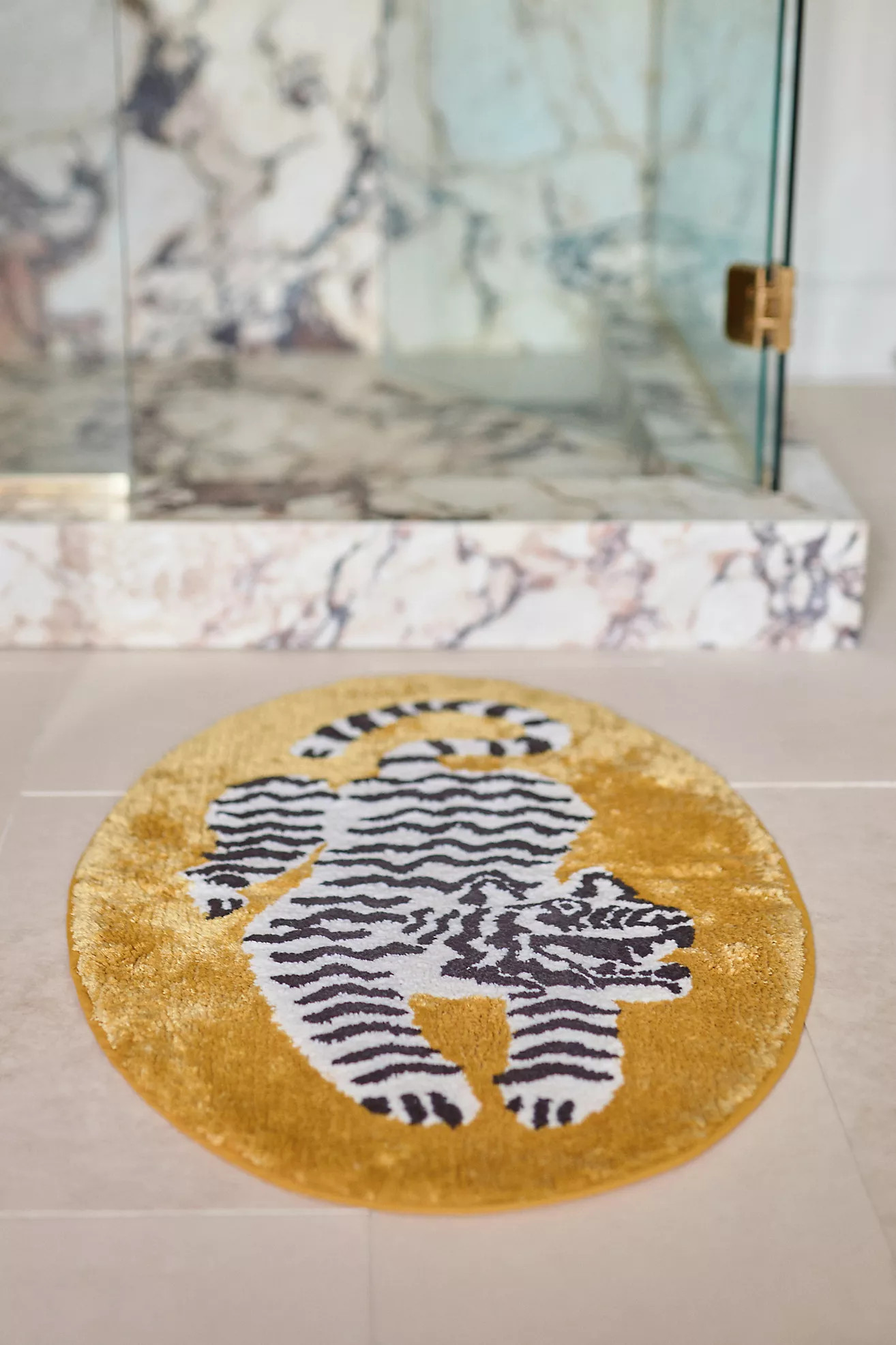 Isa Tiger Bath Mat | Anthropologie (US)