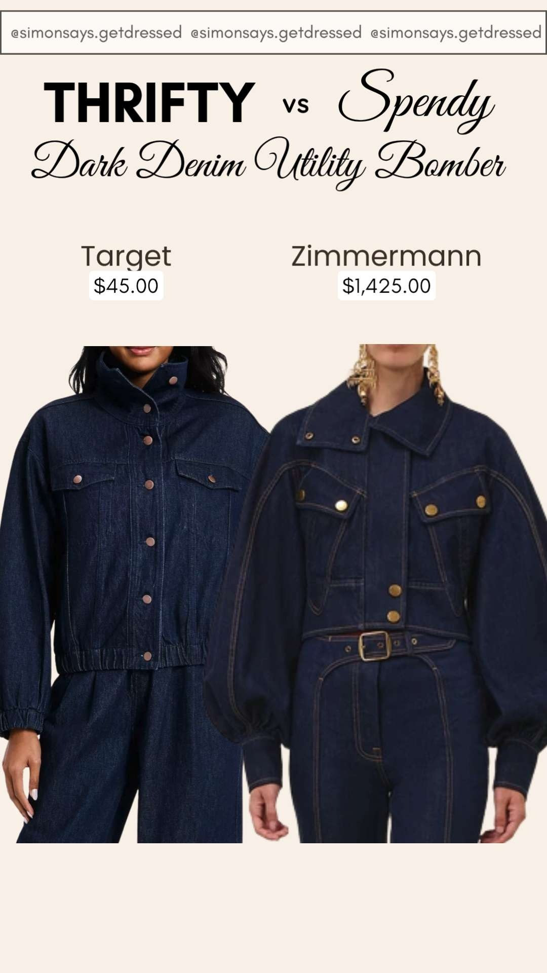 Thrifty or Spendy—what’s your denim vibe? 👖 From budget-friendly finds to investment-worthy staples, this dark denim utility piece does it all. Style it up, dress it down, and make it yours. 

Hit the bell in my LTK 🔔 (top right) so you get all the exclusives first!

#LTKBeauty#LTKWorkwear 

 