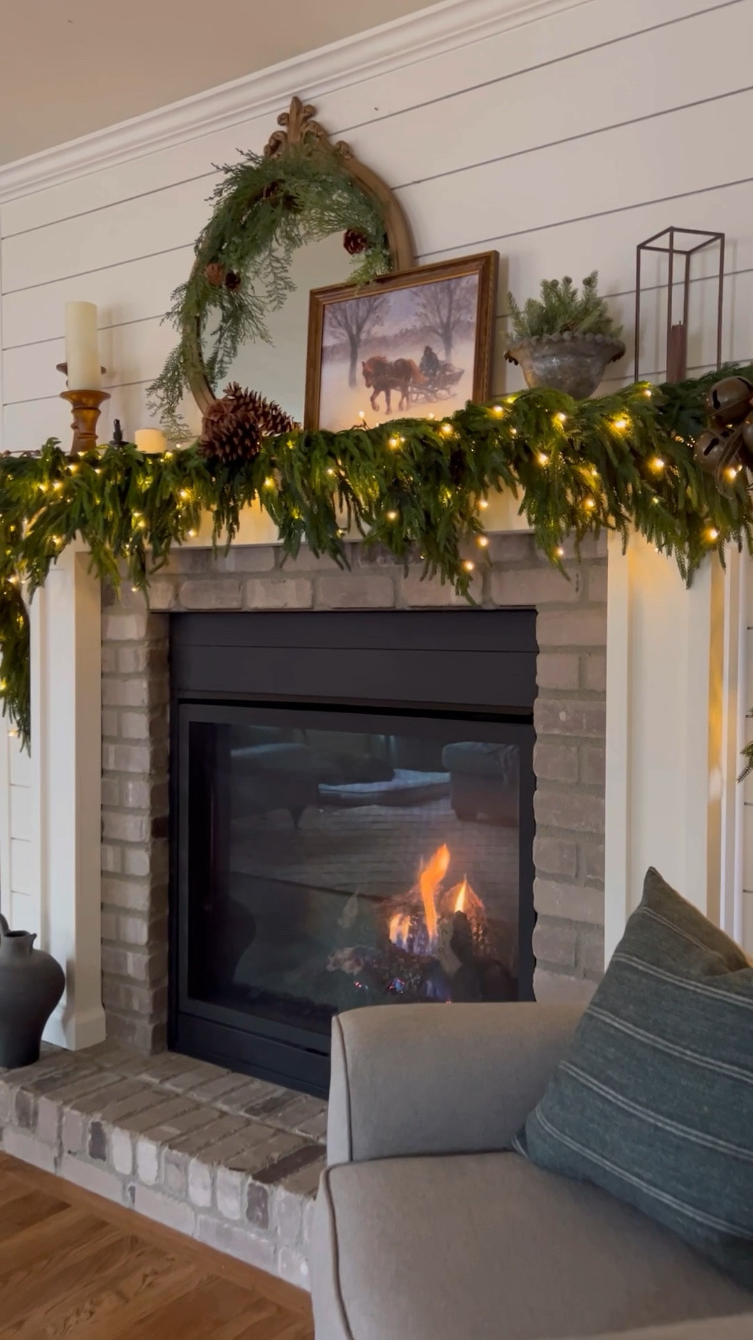 All the necessary supplies for Styling, a Beautiful, and cozy, holiday mantel. 

#LTKhome #LTKSeasonal #LTKHoliday