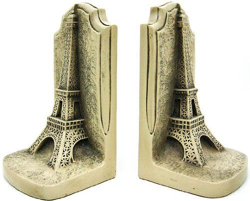 Historical Wonders Collection Eiffel Tower Bookends Art | Amazon (US)