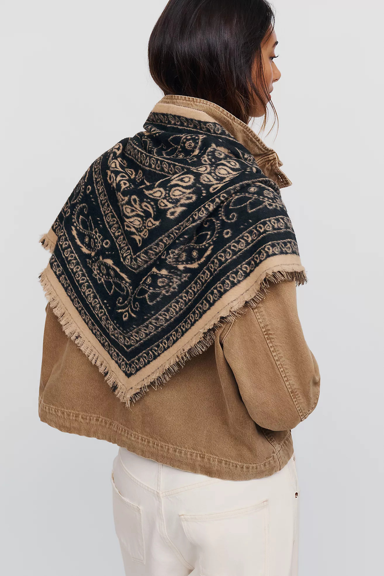 By Anthropologie Large Bandana Triangle Scarf | Anthropologie (US)