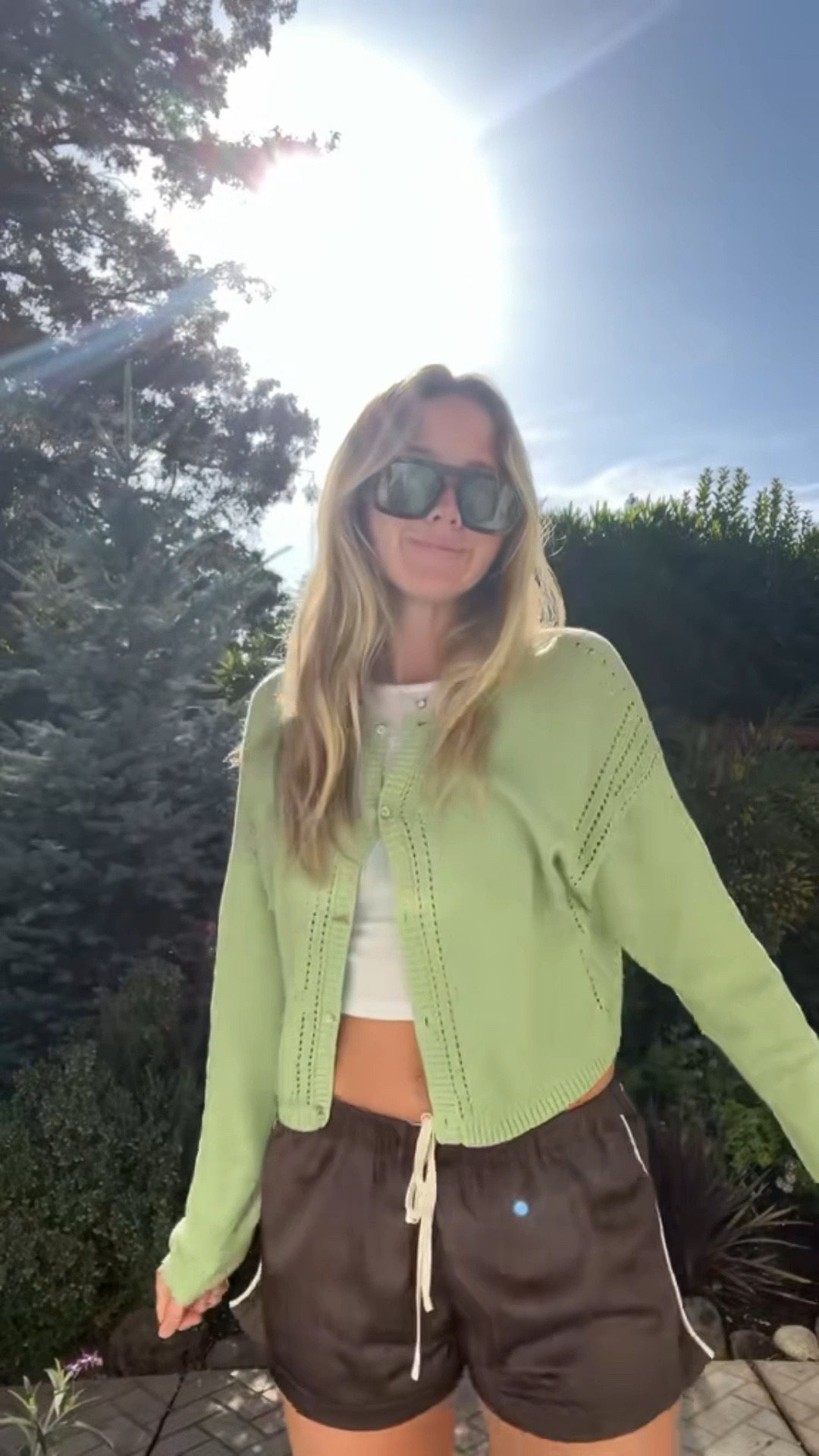 comfy but cute work from home outfit that is not a workout set! The brown and lime green combo is also so fun.

My cardigan isn’t no longer sold so I linked simaliar lime green ones! The guest in residence one is on sale 👀

#LTKSeasonal