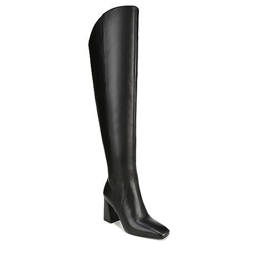 Naturalizer Womens Lyric Over The Knee Boot Black Leather 5 M | Amazon (US)