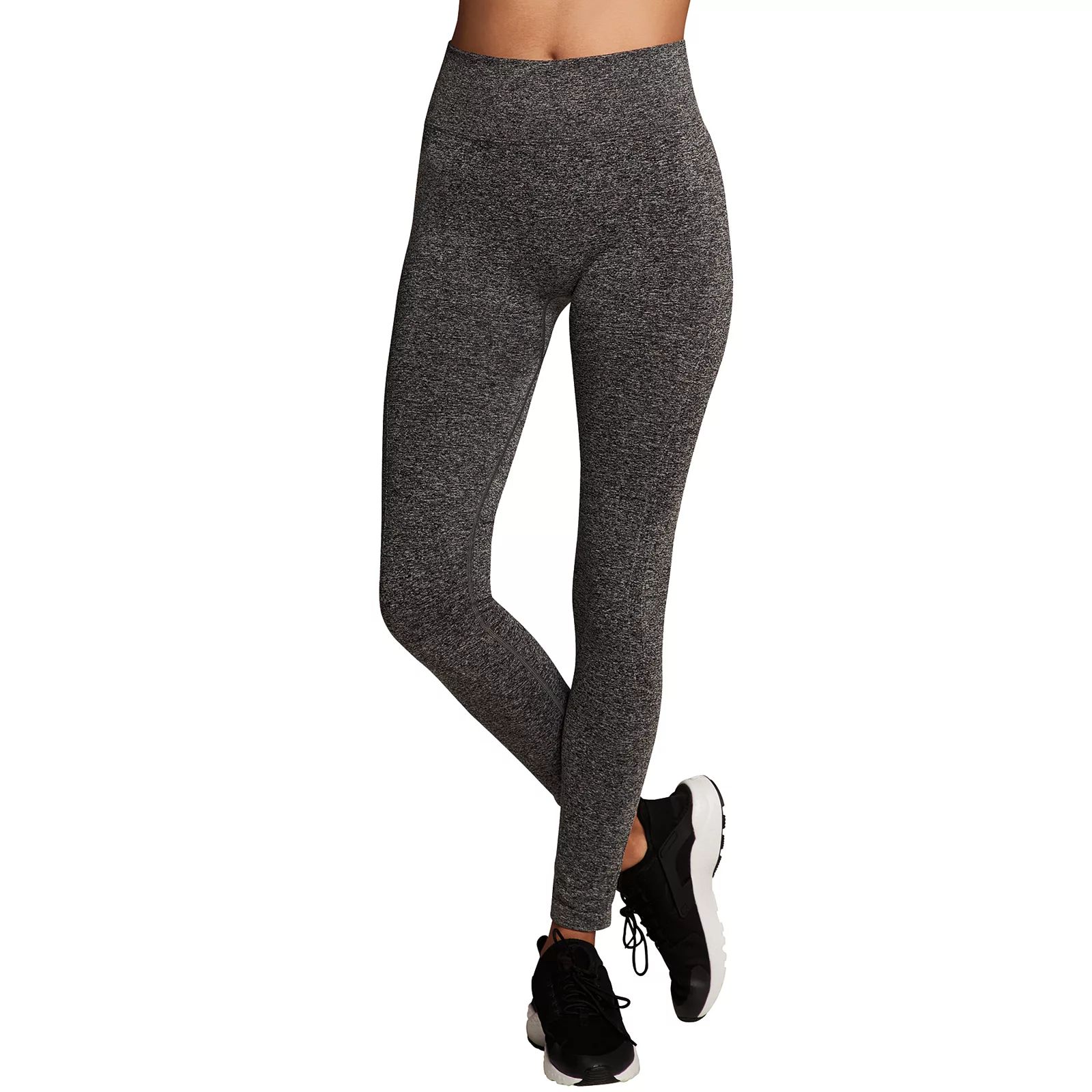 Women's Maidenform Sport Base Layer Seamless High-Waisted Leggings, Size: Small, Grey | Kohl's