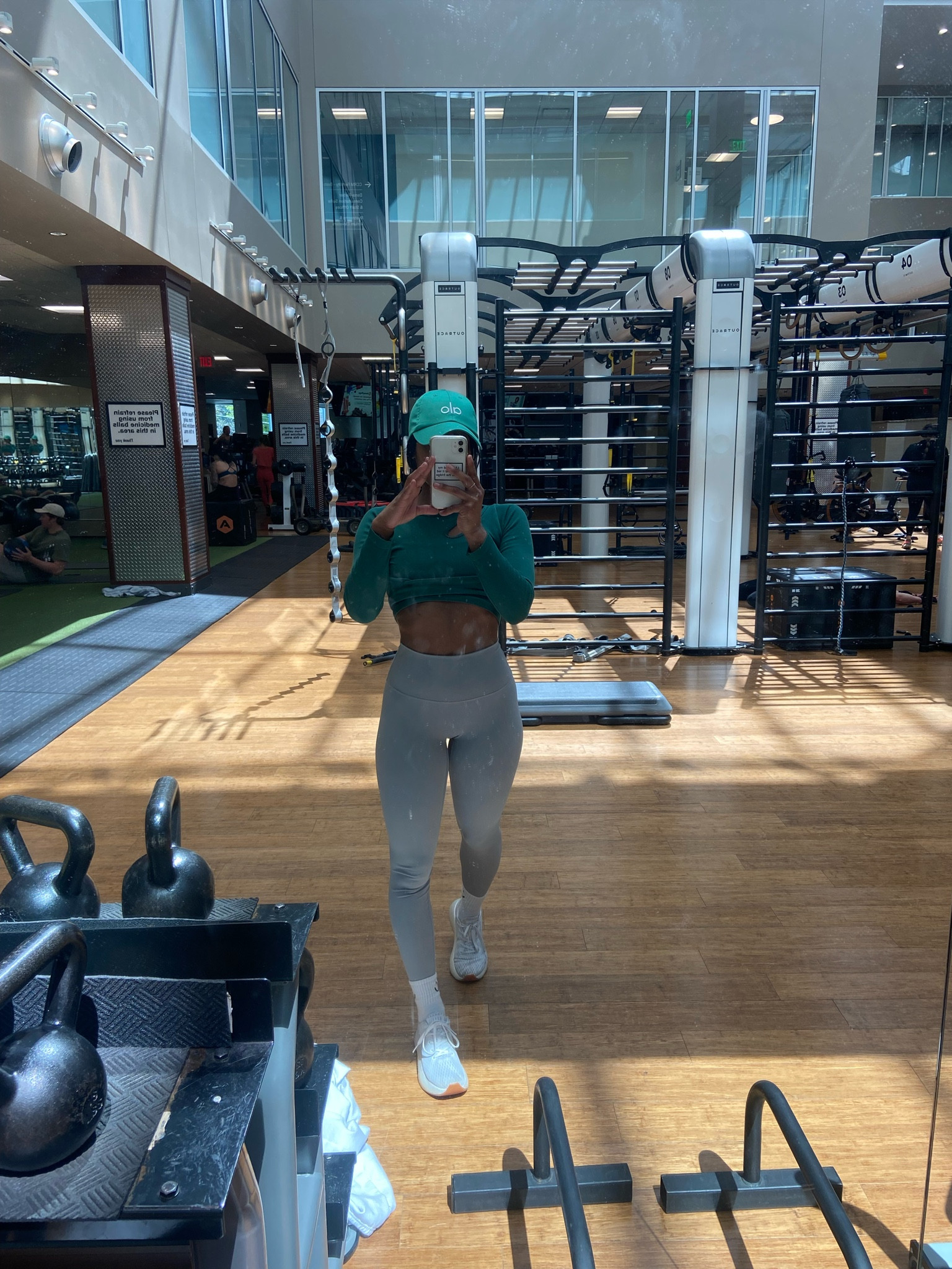 Gym but make it cute 💚

#LTKstyletip #LTKfit #LTKFind