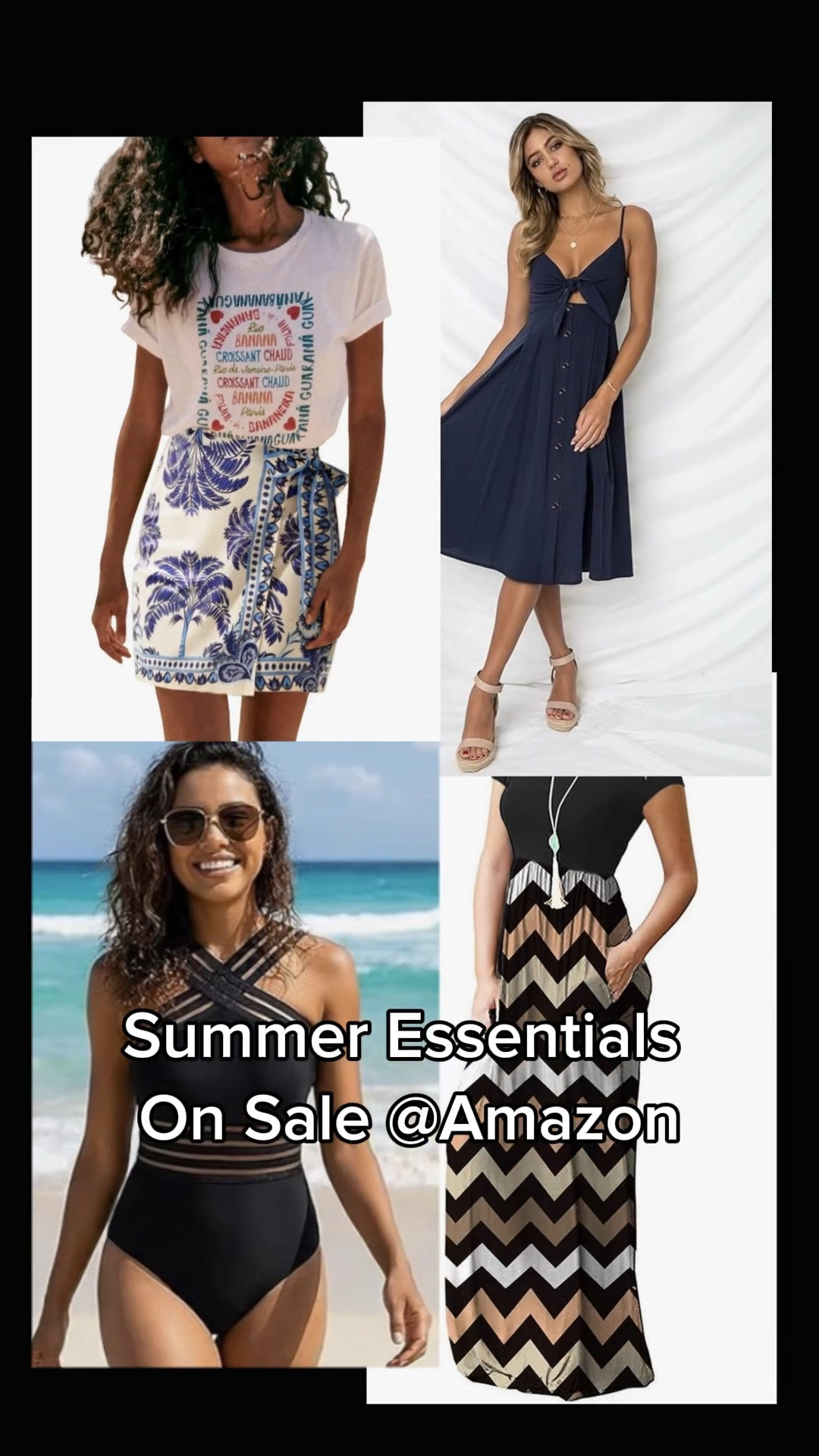 Summer wardrobe refreshers are on sale now at Amazon. Prime Sale Days start next week, but these finds are on Sale Now! Don’t miss these deals! Vacation Outfits. One Piece Swimwear.

#LTKOver40 #LTKTravel #LTKSwim