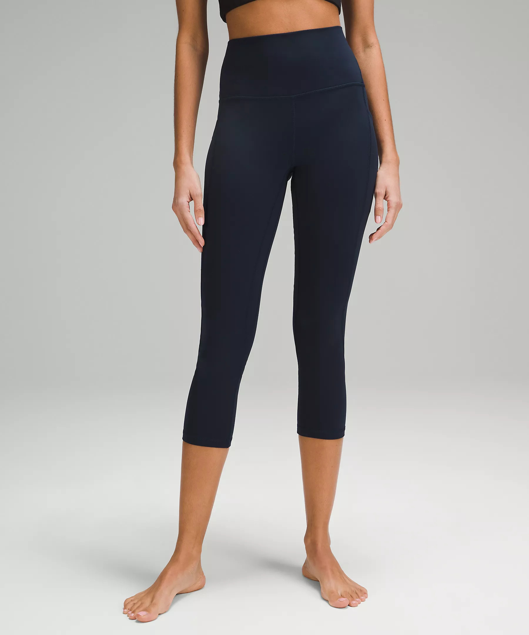 lululemon Align™ High-Rise Crop with Pockets 23" | Women's Leggings/Tights | lululemon | Lululemon (US)