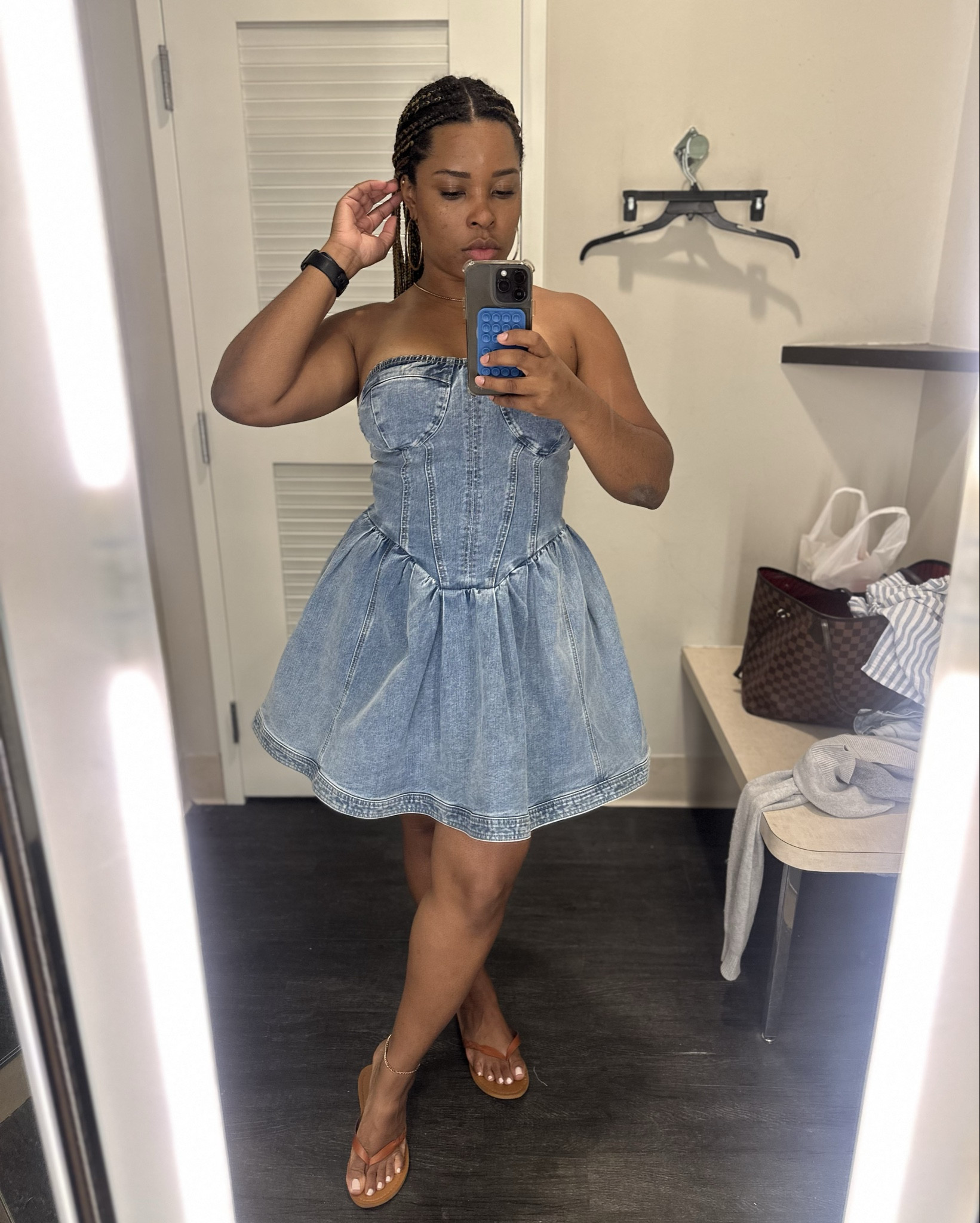 I love this dress! Nothing like a good denim piece 💙

#LTKStyleTip #LTKSaleAlert #LTKMidsize