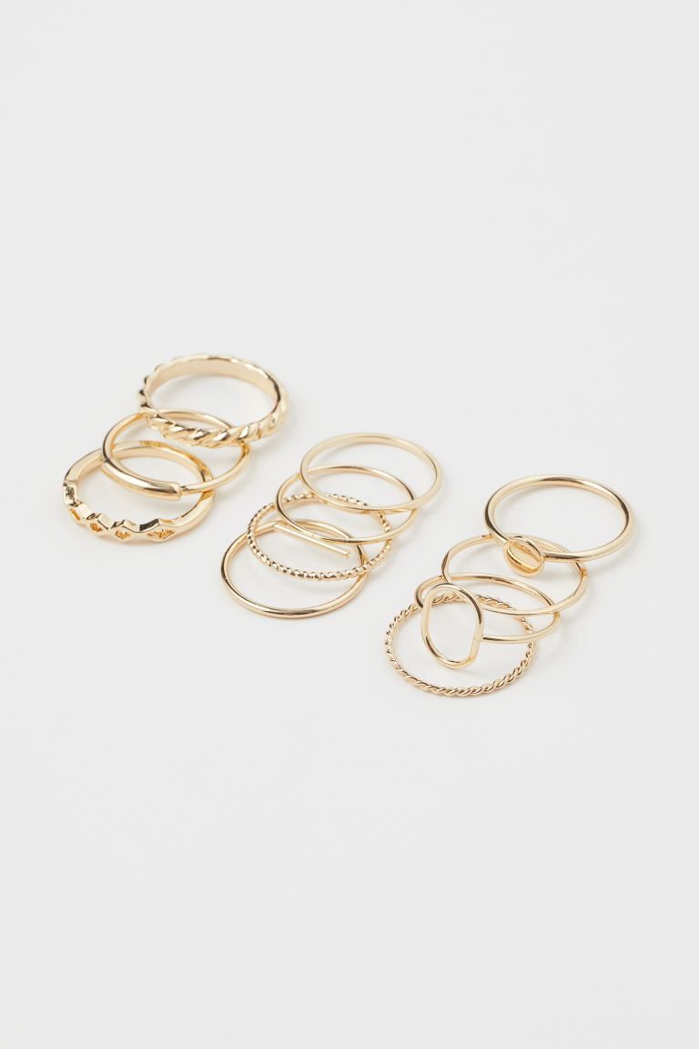 11-pack Rings | H&M (US)