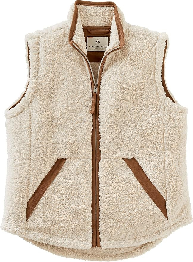Legendary Whitetails Womens Fuzzy Hide Fleece Vest | Amazon (US)