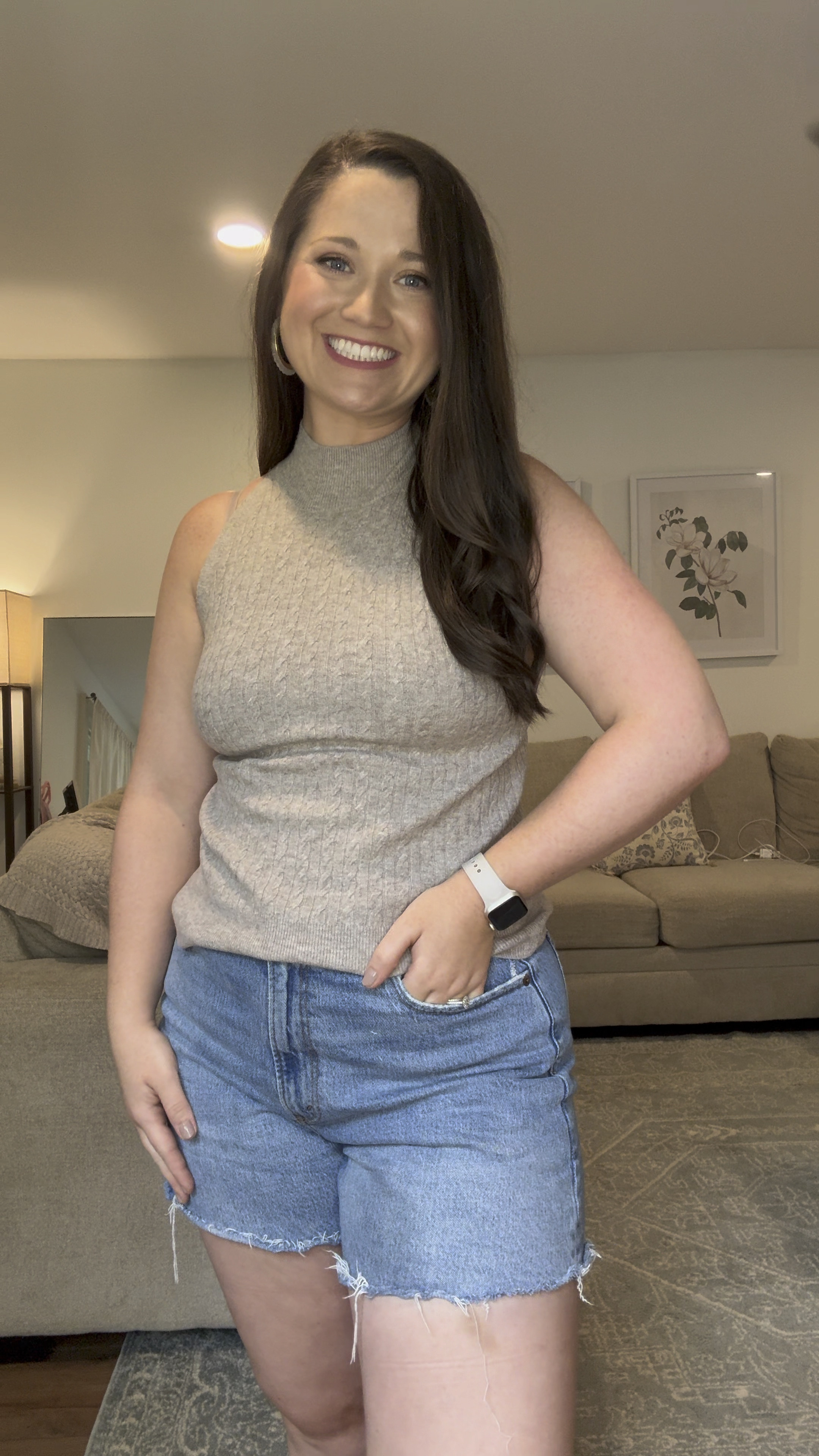 Sweater tank. Fall outfit target 