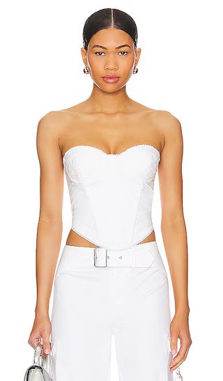 Coconut Grove Top in Bright White | Revolve Clothing (Global)