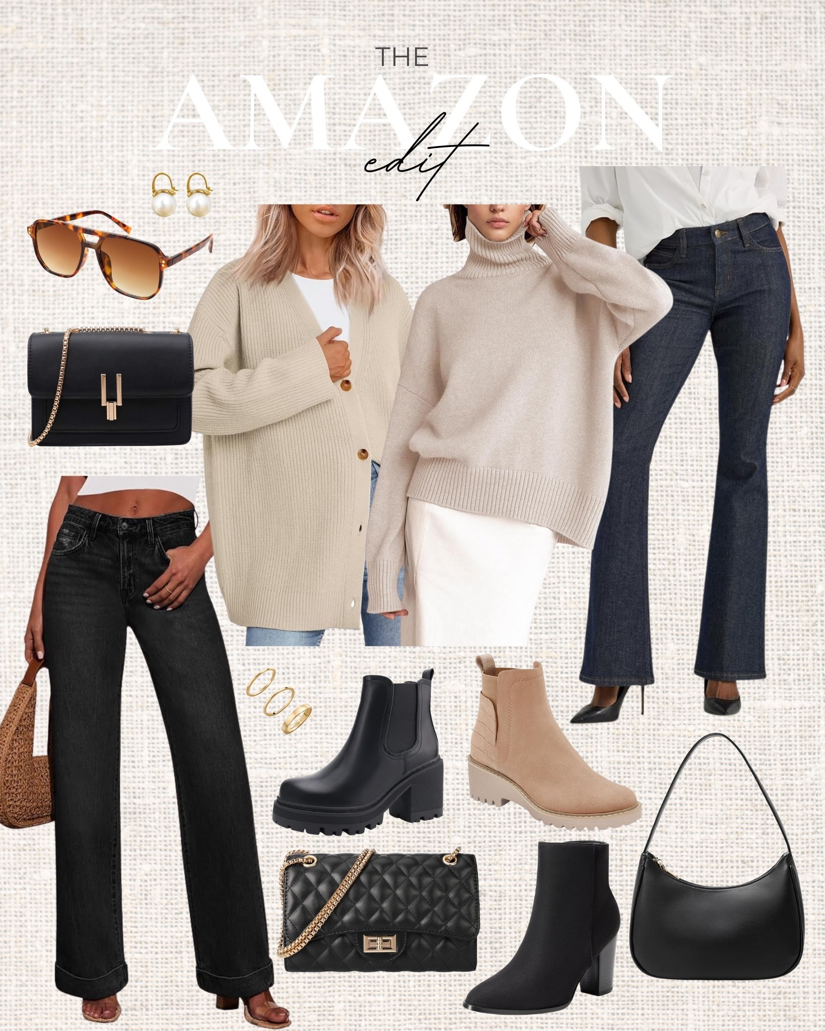 Create new looks with these stylish Amazon fashion finds!
fall to winter, transitional outfits, small hobo bags, gold jewelry, winter booties, wide leg pants, layering pieces, fall to winter look, casual style, trendy outfits, wardrobe essentials, everyday wear, favorite finds, amazon style, affordable look

#LTKU #LTKSeasonal #LTKFindsUnder50