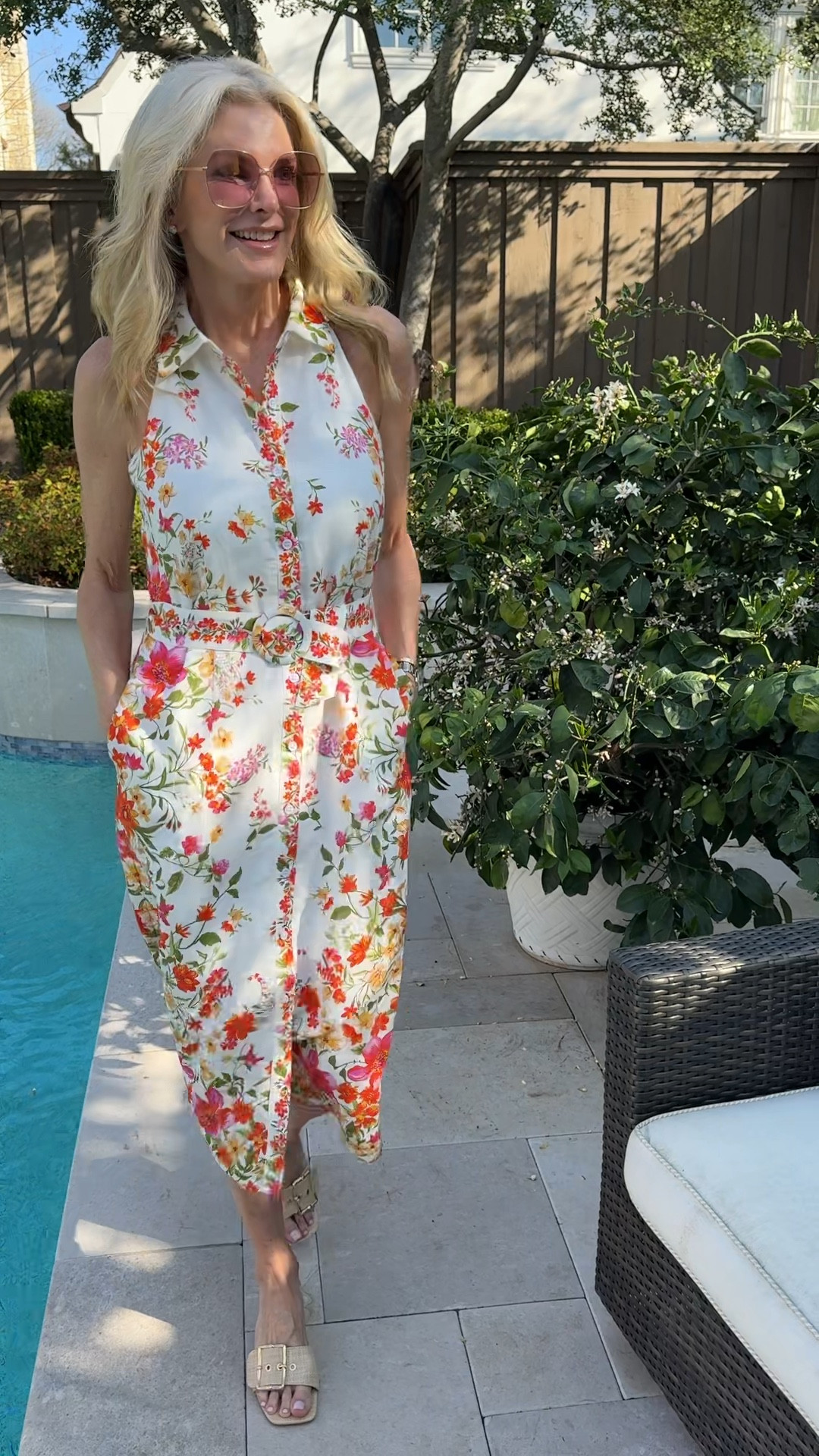 Gorgeous midi dress for spring! Perfect for Easter, Mother’s Day and more. Size S  

#LTKStyleTip #LTKOver40 #LTKSeasonal