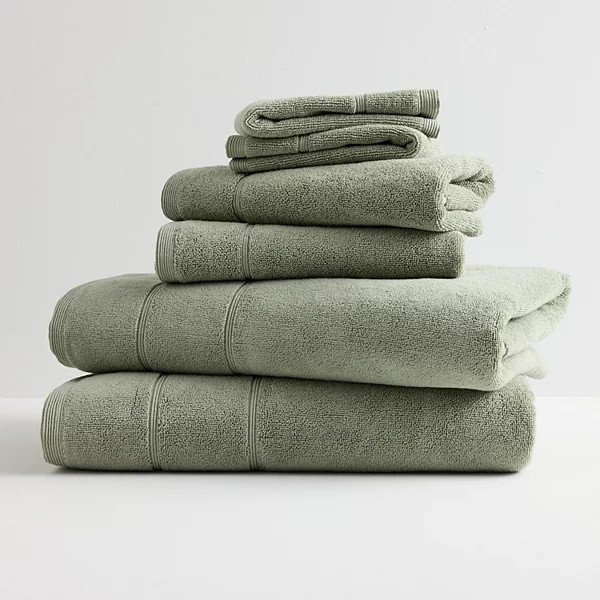 Miryana Organic Turkish Cotton Bath Towel, Bath Sheet, Hand Towel, or Wash Cloth | Kohl's