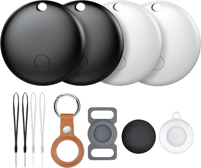 Air Tracker Tags-4 Pack, Pet Trackers, Item Locator Tags Works with Apple Find My | iOS Only | 4 ... | Amazon (US)