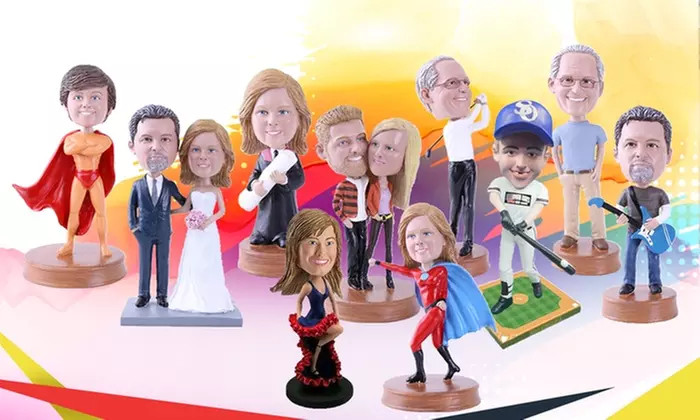 Custom Bobbleheads from Bobble For A Cause  (Up to 57% Off). Three Options Available. | Groupon North America